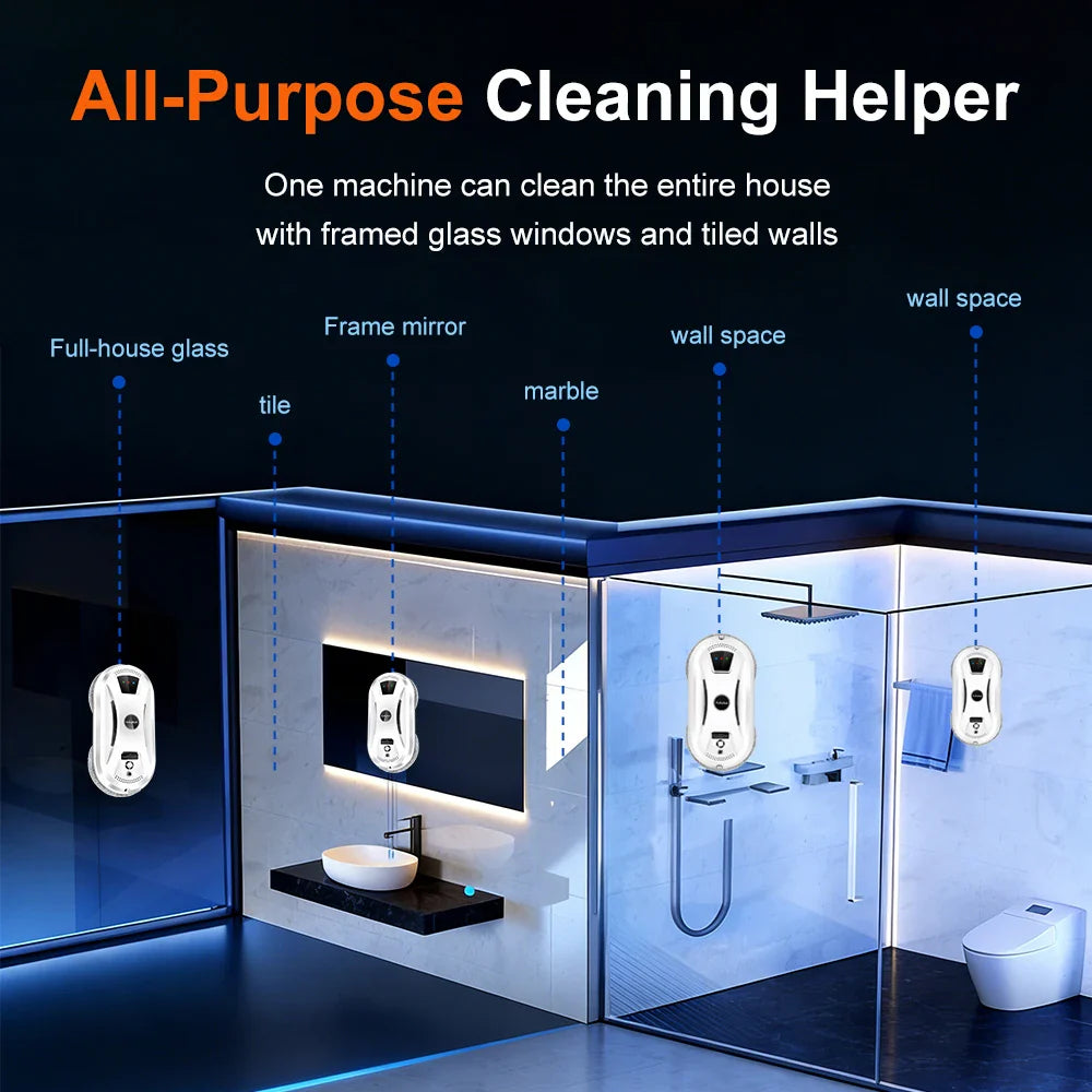 Smart Clean Glass Wizard